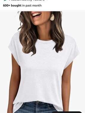 Everyday Relaxed Crewneck Tee - White